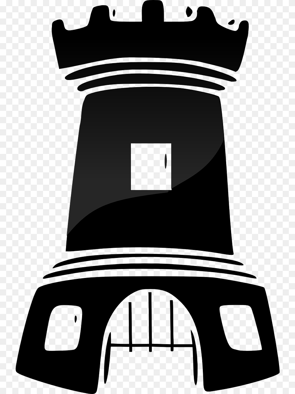 Castle Tower Castle Fort Protection Storming Of The Bastille Clipart, Lighting, People, Person, Cutlery Png