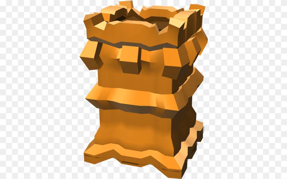 Castle Tower Vaseplanter Wood, Treasure, Mineral, Rock Png Image