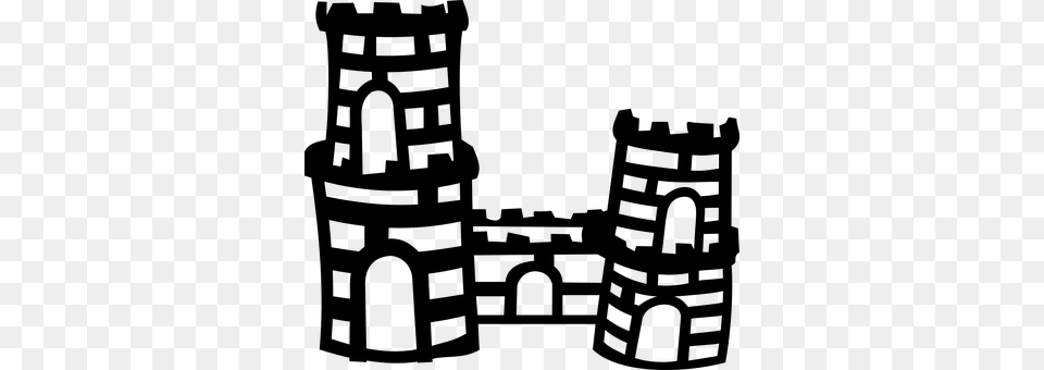 Castle Towers Medieval Middle Ages Castillo Edad Media, Gray Free Transparent Png