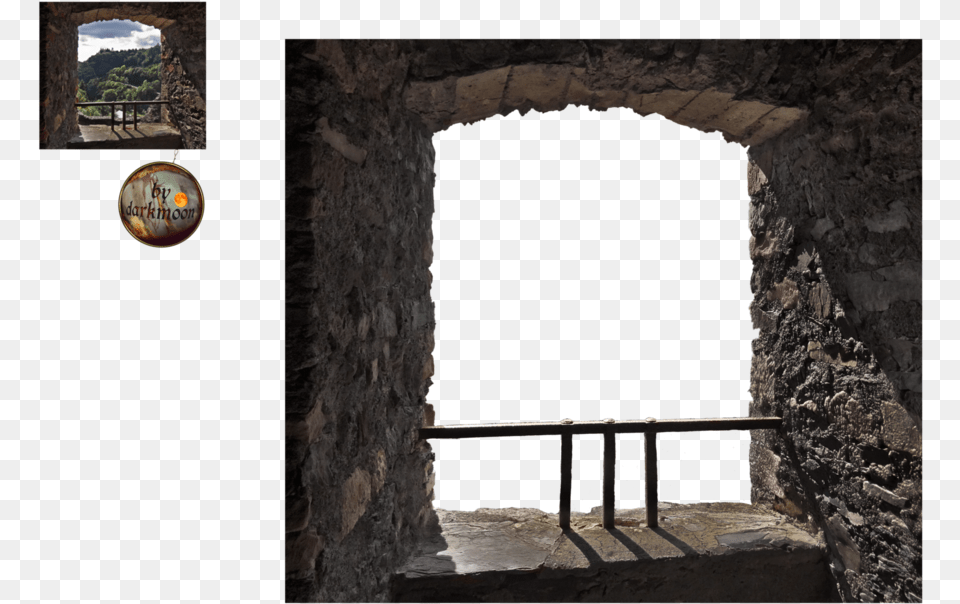 Castle Window, Dungeon, Arch, Architecture, Handrail Free Png