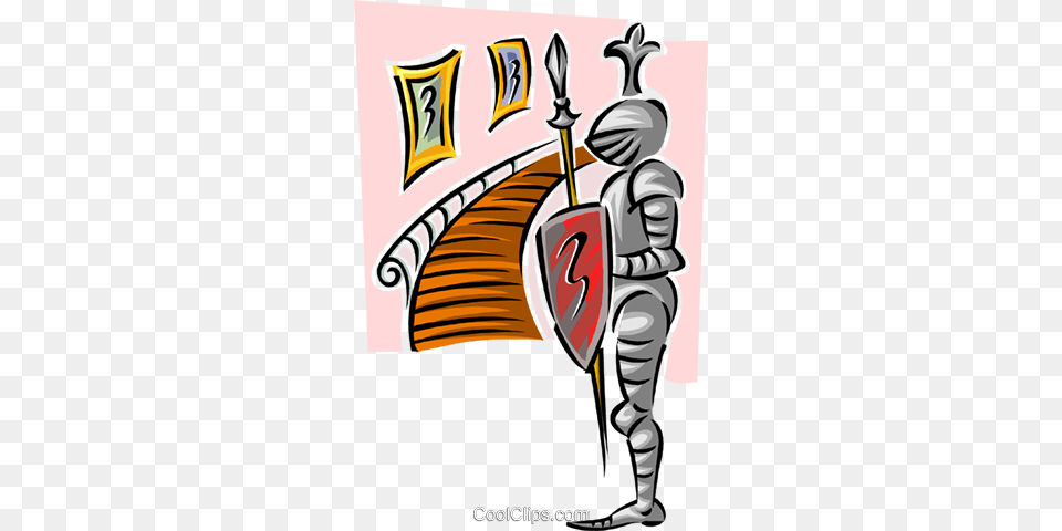 Castlesuit Of Armor Royalty Vector Clip Art Illustration Medieval Times Knights, People, Person, Device, Grass Free Png Download