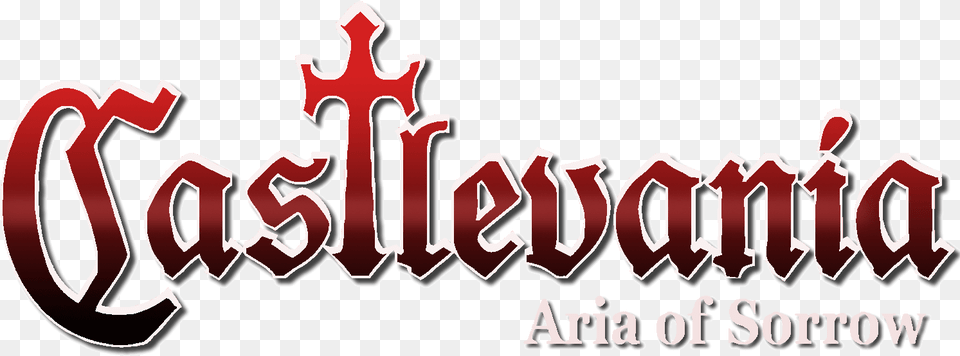 Castlevania Aria Of Sorrow Logo Castlevania Logo, Text, Symbol Png