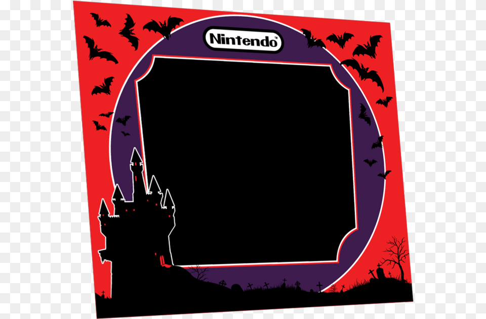 Castlevania Custom Bezel Nintendo, Silhouette, Art, Graphics, Book Png