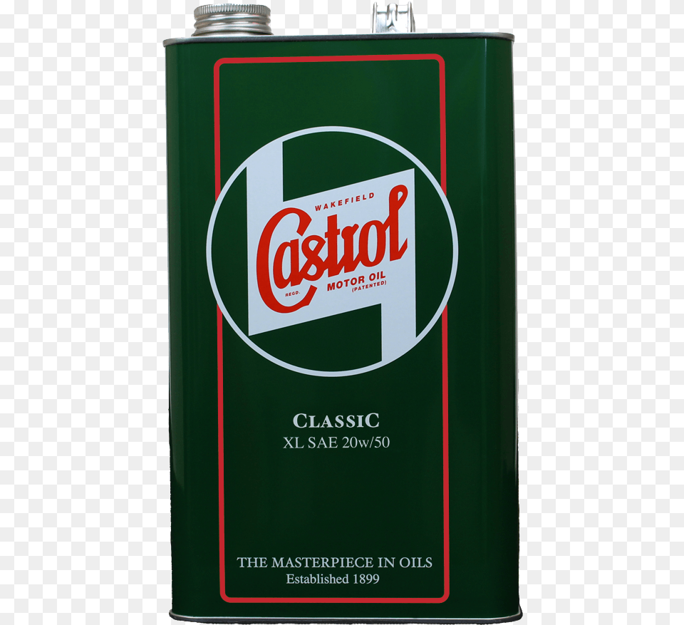 Castrol Classic Oils Shop Products Logo, Bottle, Aftershave, Can, Tin Free Png Download