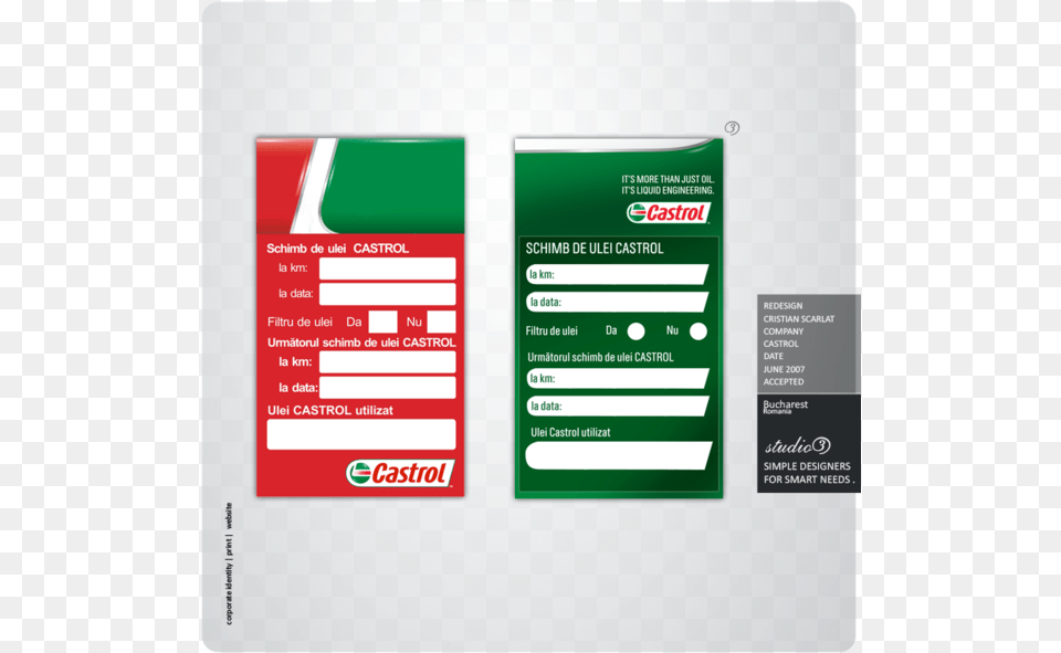 Castrol Romania Oil Sticker Castrol, Advertisement, Poster, Text, Sign Png Image