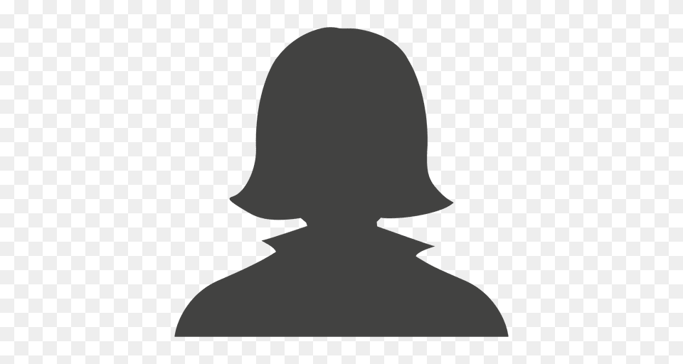 Casual Female Avatar Silhouette, Person, Clothing, Hat, Hood Free Png