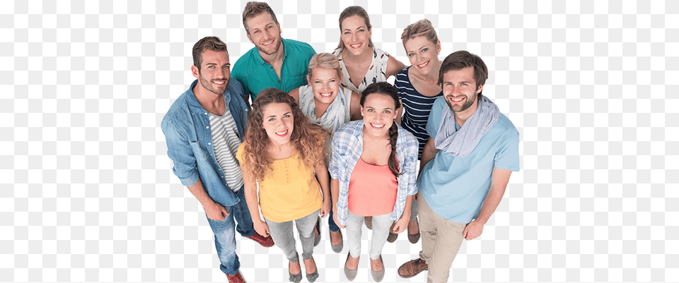 Casual Happy People Standing Thornton Dental Portrait, Adult, Person, Woman, Groupshot Free Png Download