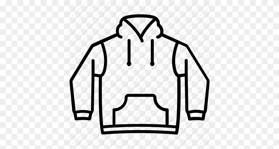 Casual Hoodie Pocket Sport Sweatchirt Wear Icon, Clothing, Coat, Jacket, Shirt Free Png Download