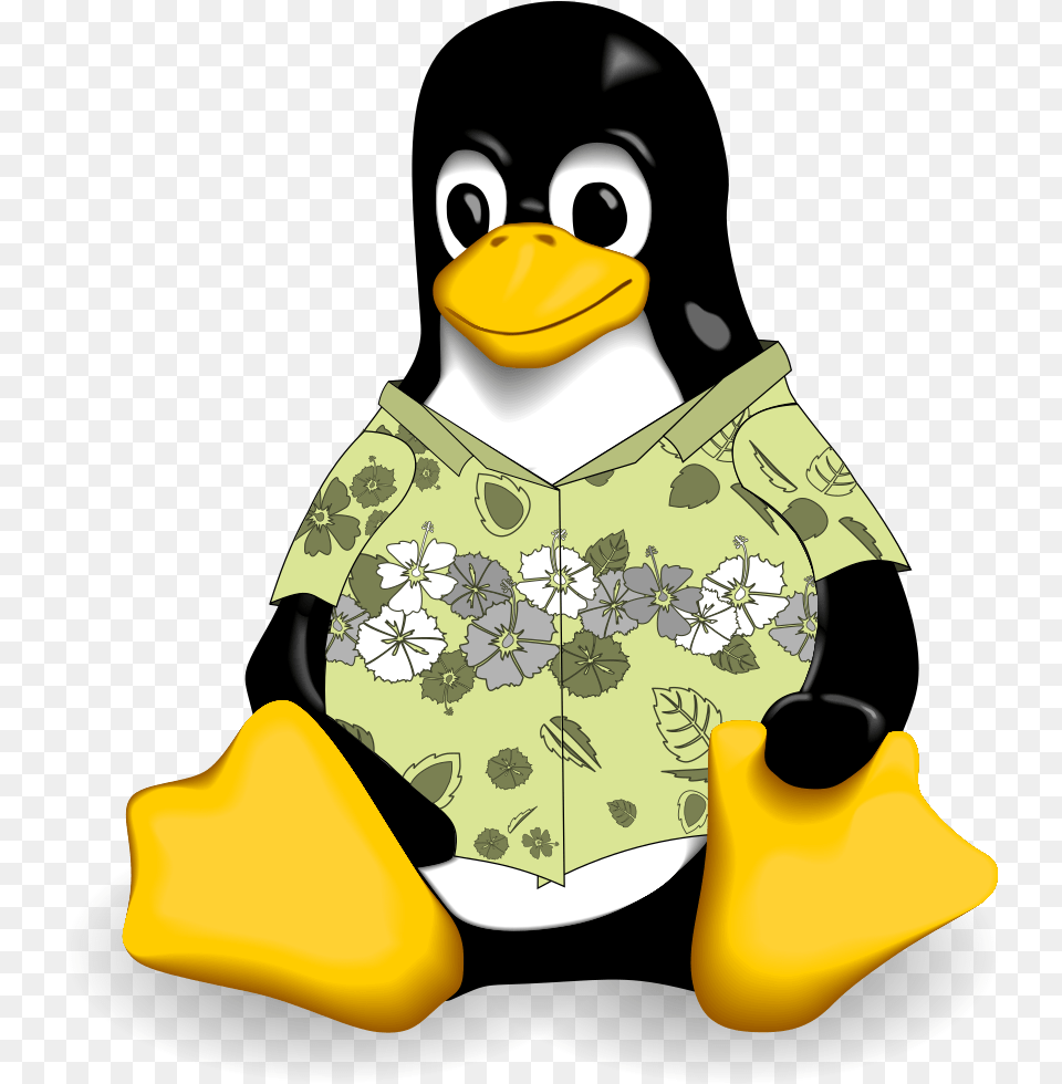 Casual Tux Casualtux Hibiscus Linux, Device, Grass, Lawn, Lawn Mower Png Image