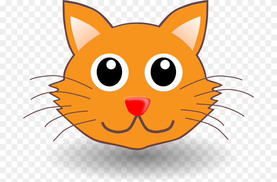 Cat 001 Face Cartoon, Animal, Fish, Sea Life, Shark Free Png Download