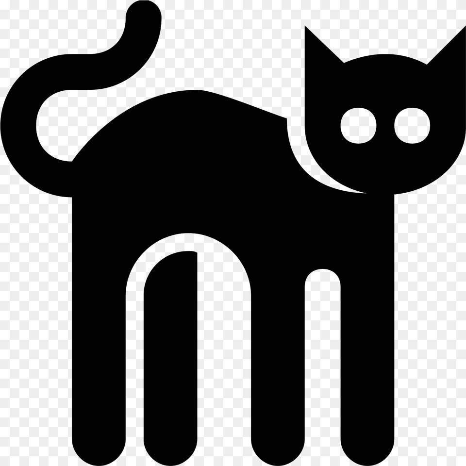 Cat, Gray Free Png