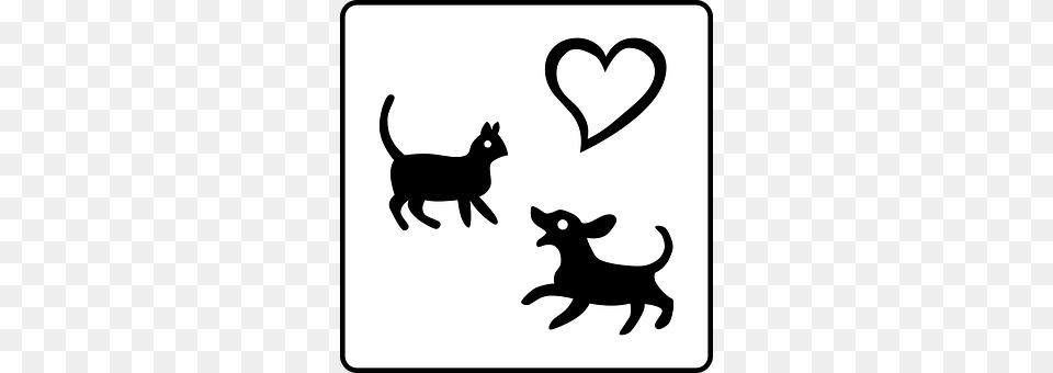 Cat Silhouette, Stencil, Animal, Mammal Free Transparent Png