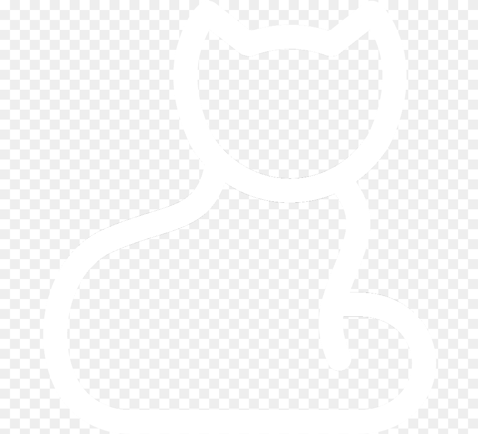 Cat, Stencil, Smoke Pipe Png Image