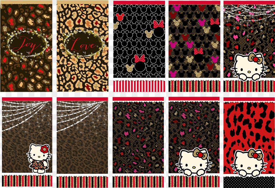 Cat, Art, Collage, Pattern, Animal Png Image