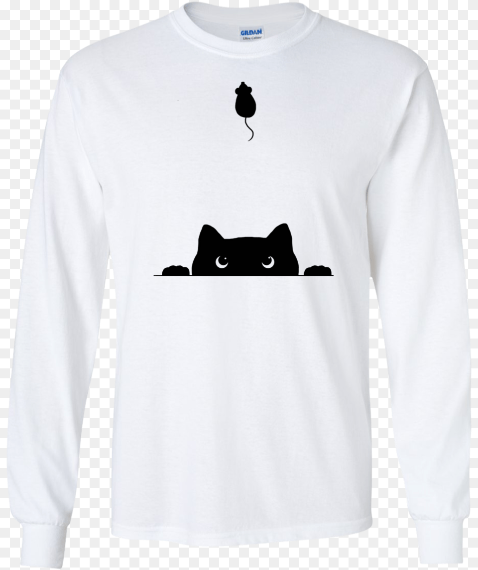 Cat Amp Mouse Shirts Sleeve, Clothing, Long Sleeve, Knitwear, Sweater Free Png Download