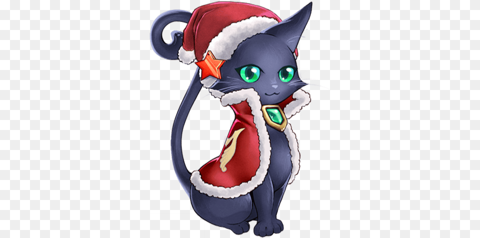 Cat And Christmas, Baby, Person, Animal, Mammal Free Transparent Png
