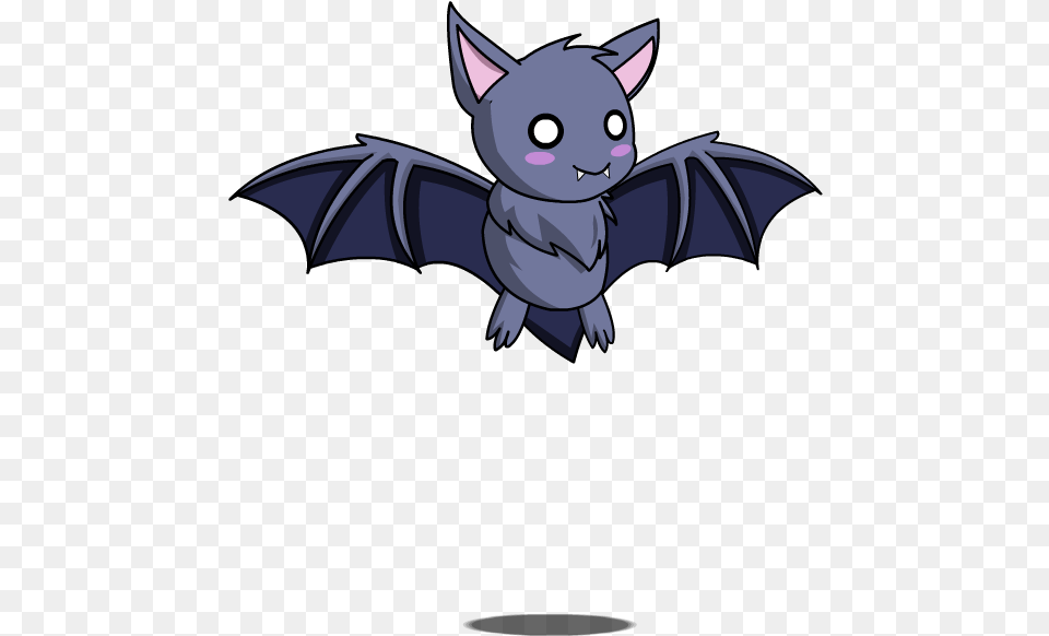 Cat Anime Gacha Chibi Bat Cartoon Anime, Animal, Mammal, Wildlife Free Png