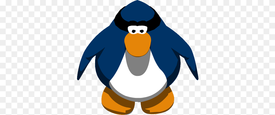 Cat Burglar Mask Ig Club Penguin Blue Penguin, Animal, Bird, Baby, Person Free Png Download