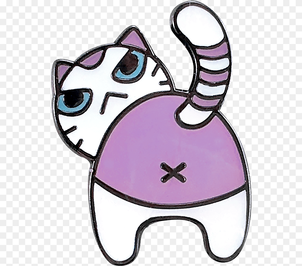 Cat Butt Patch, Applique, Pattern, Plush, Toy Free Png Download