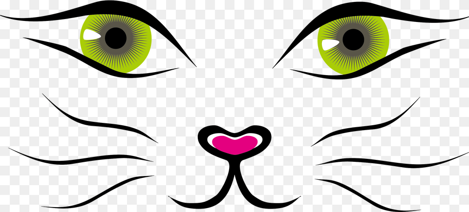 Cat Cartoon Clip Art Cat Face Vector, Graphics, Green, Logo Free Transparent Png