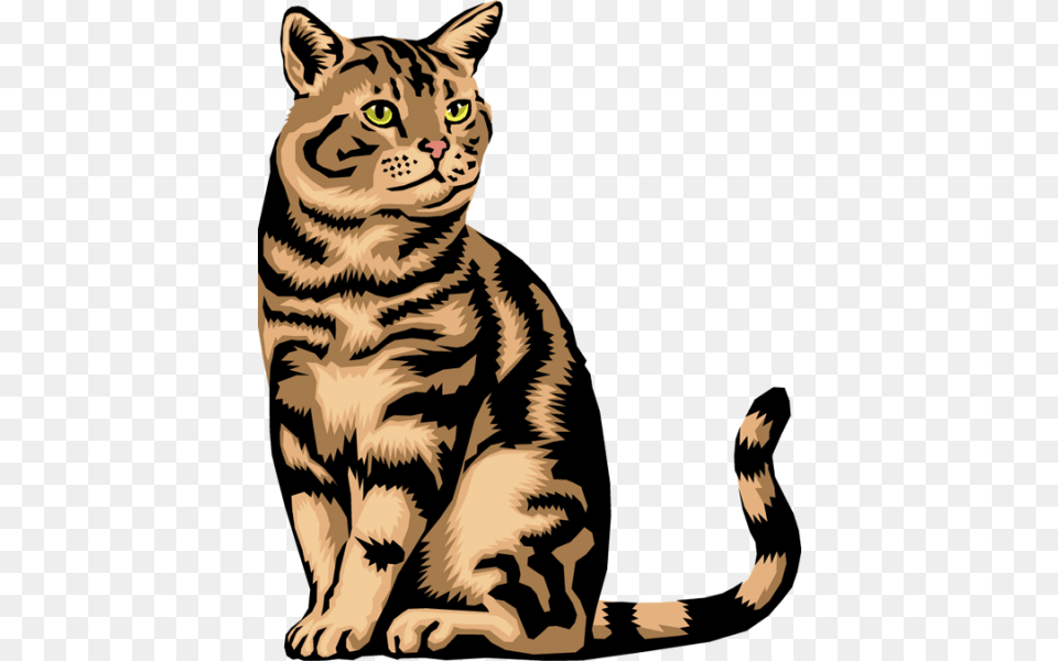 Cat Clip Art, Animal, Mammal, Tiger, Wildlife Png Image