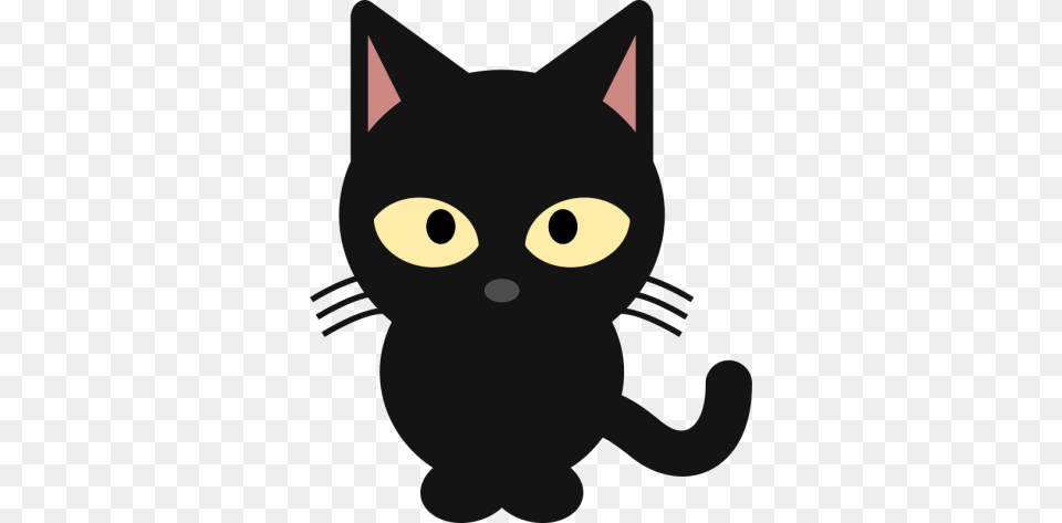 Cat Clip Art Clipartcow, Animal, Mammal, Pet, Black Cat Png Image