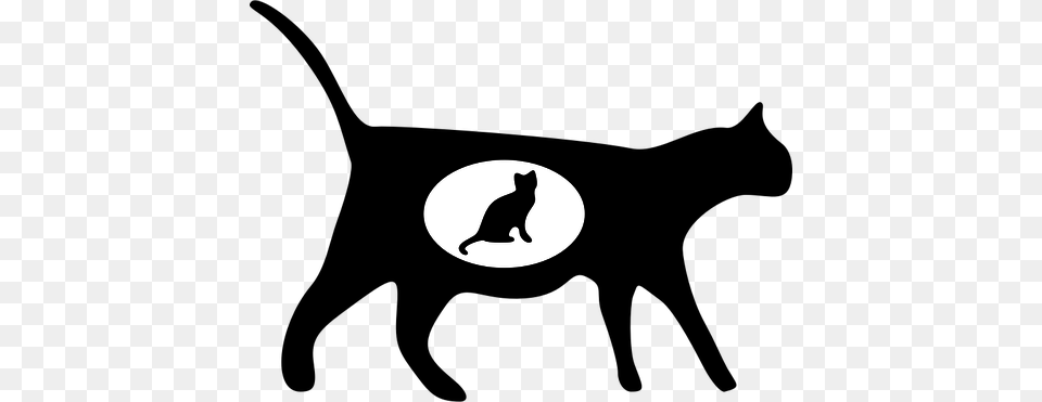 Cat Clipart, Silhouette, Animal, Mammal, Pet Free Png