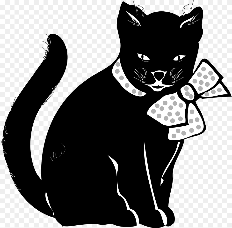 Cat Clipart, Animal, Pet, Mammal, Black Cat Free Png Download