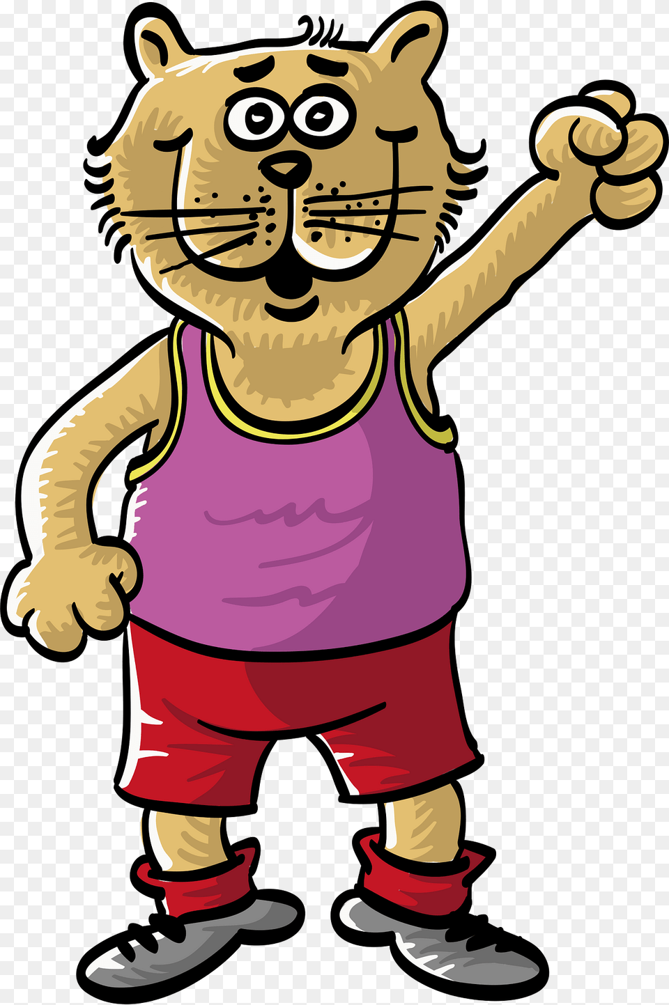 Cat Clipart, Baby, Person, Face, Head Png Image