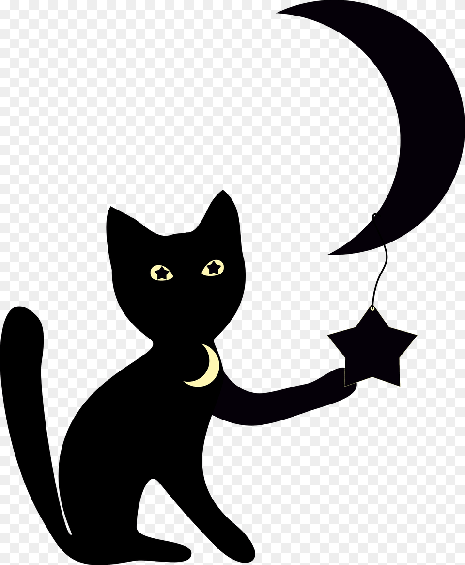 Cat Clipart, Animal, Mammal, Pet, Black Cat Png