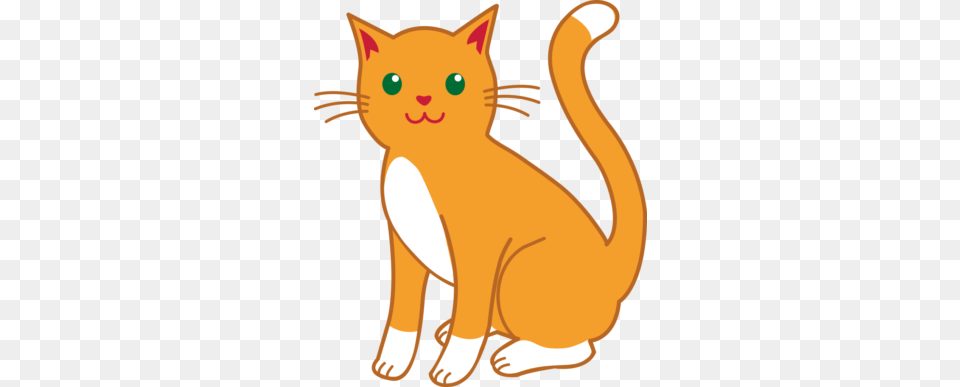 Cat Clipart Small Cat, Animal, Mammal, Pet, Abyssinian Png