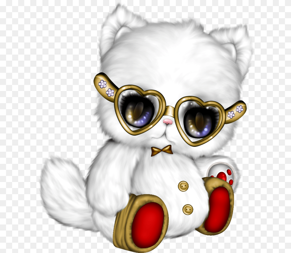 Cat Clipart Tube Clip Art Illustrations Clip Art, Toy, Accessories, Goggles, Teddy Bear Free Png Download