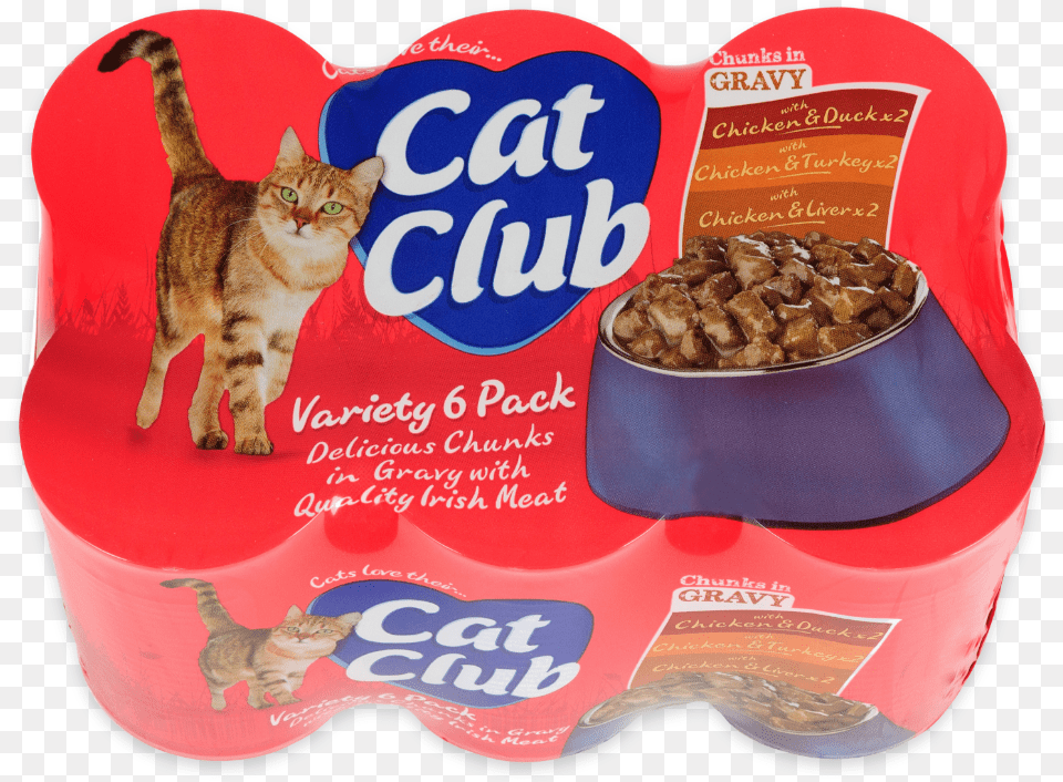 Cat Club Chunks In Gravy Cat Club Pet Food, Animal, Mammal, Snack Free Png Download