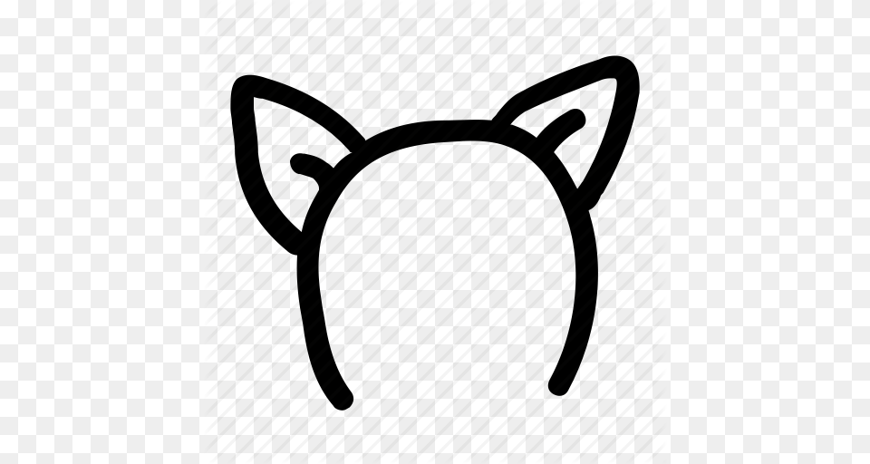 Cat Costume Ears Headband Kitty Icon, Accessories, Glasses Free Transparent Png