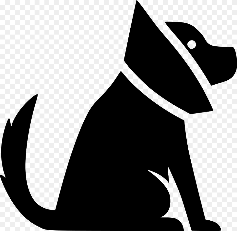 Cat Dog Pet Sitting Elizabethan Collar Clip Art Dog Sick Svg, Stencil, Silhouette, Animal, Fish Free Png