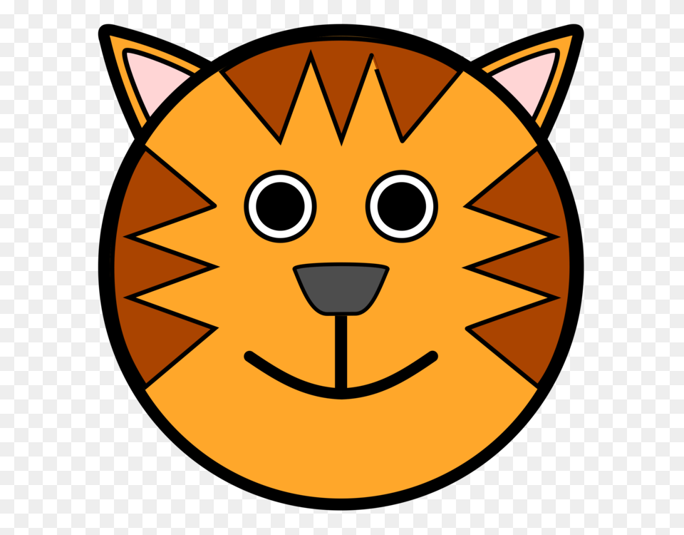 Cat Drawing Cartoon Face Bengal Tiger, Head, Person Png Image