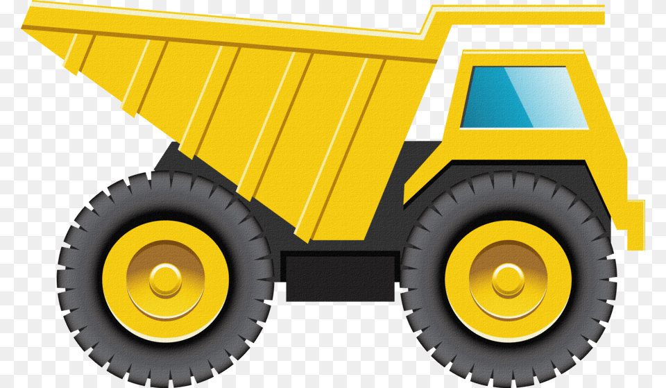 Cat Dump Truck Svg Stock Techflourish Collections Construction Theme Clip Art, Machine, Wheel, Tire, Car Free Transparent Png