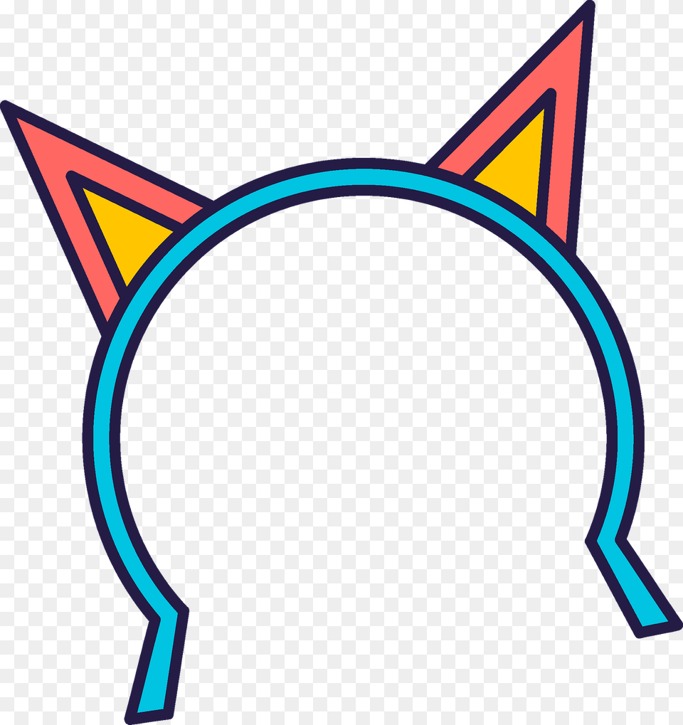 Cat Ears Headband Clipart Free Png Download