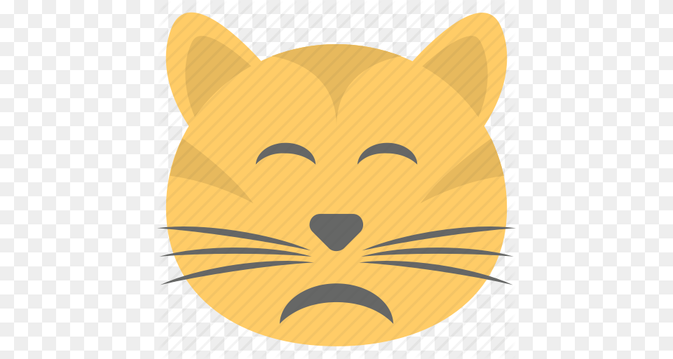 Cat Emoji Cat Face Emoticon Kitten Smiley Icon, Animal, Mammal, Pet Png