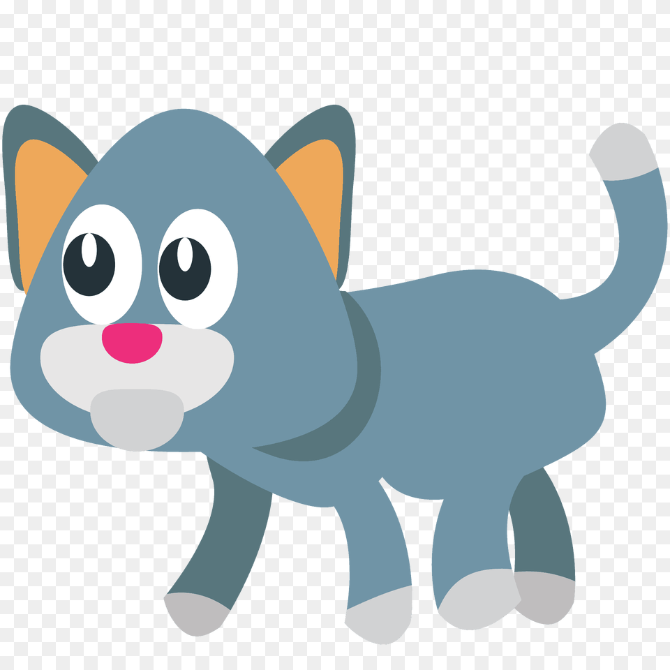 Cat Emoji Clipart, Toy, Plush, Animal, Wildlife Png