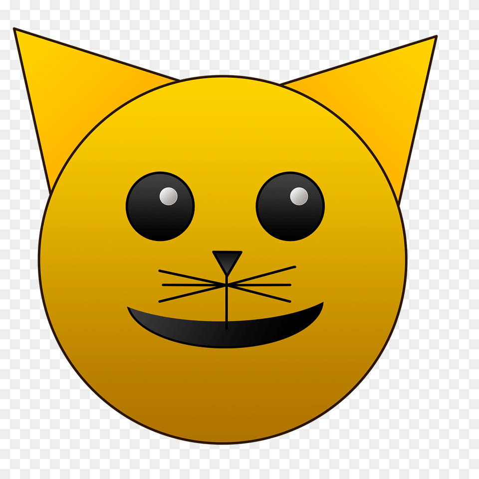 Cat Emoji Happy On Pixabay Smiley Happy Cute Emoji Faces, Astronomy, Moon, Nature, Night Png Image