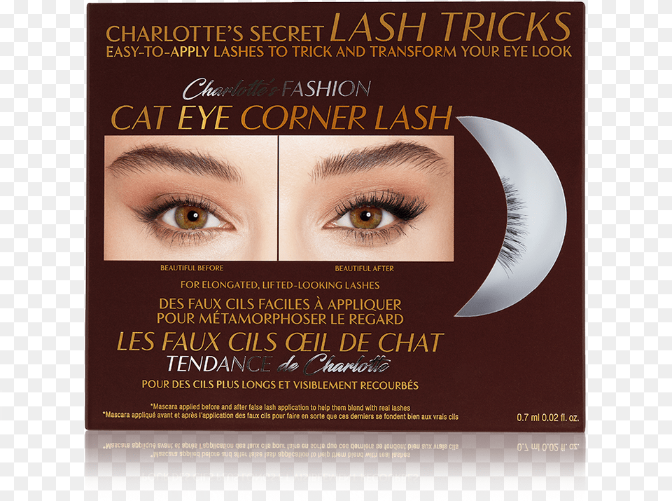 Cat Eye Corner Eyelashes Packaging Eye Shadow, Advertisement, Poster, Adult, Female Free Transparent Png