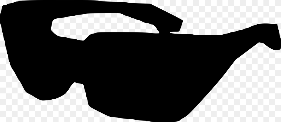 Cat Eye Glasses Nerd, Gray Free Transparent Png