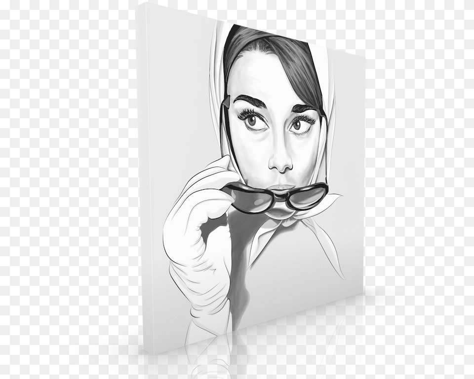 Cat Eyes Fashion Illustration, Adult, Person, Female, Woman Free Png Download