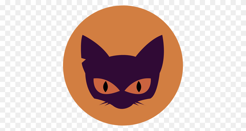 Cat Face Circle Icon, Animal, Mammal, Pet, Logo Free Transparent Png