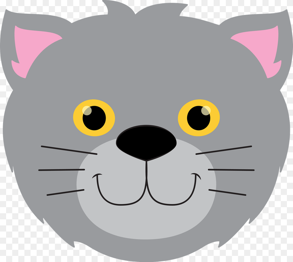 Cat Face Clipart, Snout, Plush, Toy, Baby Free Png Download