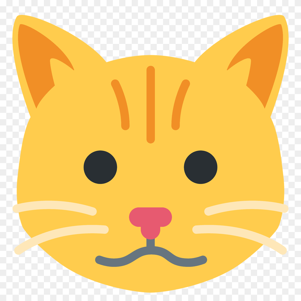 Cat Face Emoji Clipart, Plush, Toy, Animal, Mammal Free Png
