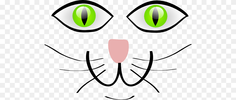 Cat Face Features Clip Art, Body Part, Mouth, Person, Bow Free Png