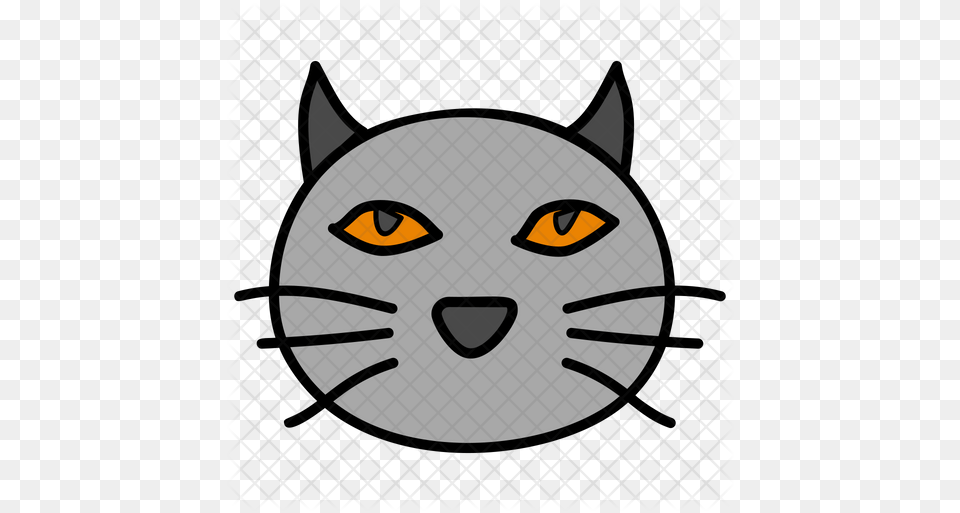 Cat Face Icon Cat Yawns, Animal, Mammal, Pet, Head Png