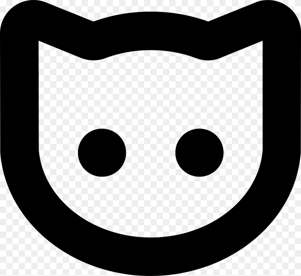Cat Face Outline Icono De Gato Png
